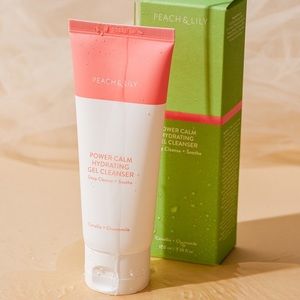 peach & lily power calm hydrating gel cleanser